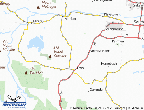 MICHELIN North Eton map - ViaMichelin
