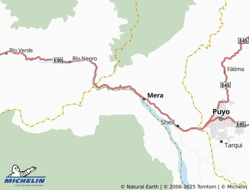 MICHELIN Cumandá map - ViaMichelin