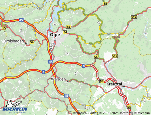 MICHELIN Thieringhausen map - ViaMichelin