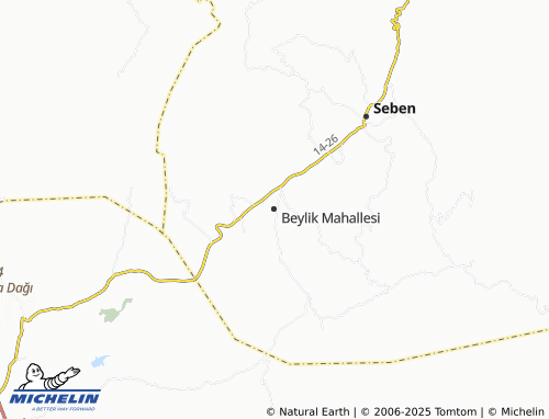 MICHELIN Beylik Mahallesi map - ViaMichelin