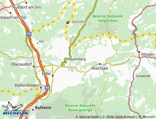 MICHELIN-Landkarte Rettenschöss - ViaMichelin
