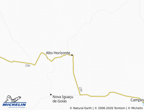 Mapa MICHELIN Alto Horizonte - ViaMichelin