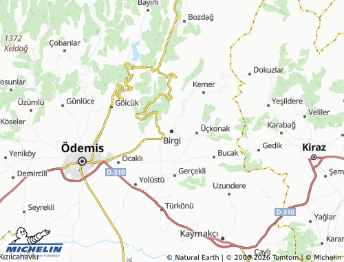 Mappa MICHELIN Birgi - ViaMichelin
