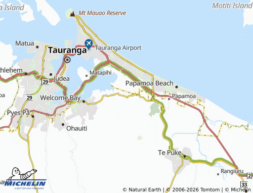 Mapa MICHELIN Waitao - ViaMichelin