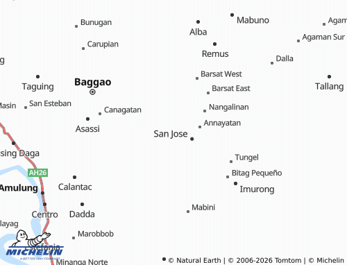 Mappa MICHELIN Bitag Grande - ViaMichelin