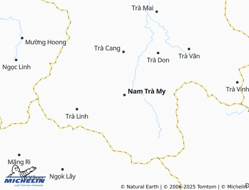 MICHELIN Nam Trà My map - ViaMichelin