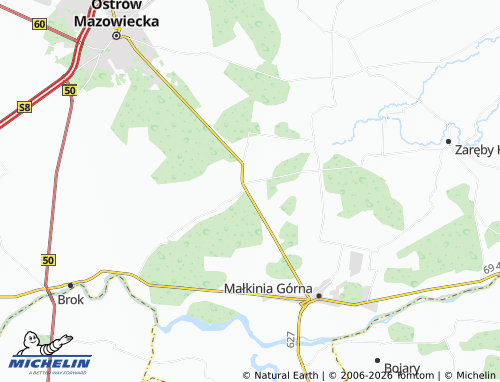 Carte MICHELIN Orło - ViaMichelin