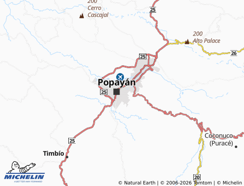 MICHELIN Centro map - ViaMichelin