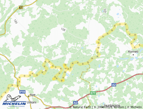 Mapa MICHELIN Liguri - ViaMichelin