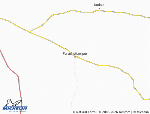 Mappa MICHELIN Purushottampur - ViaMichelin