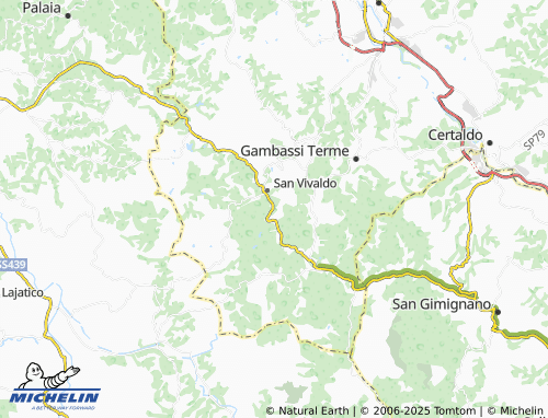 MICHELIN Marrado map - ViaMichelin