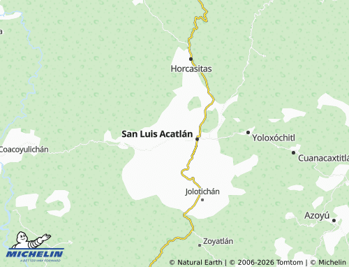 MICHELIN El Carmen map - ViaMichelin