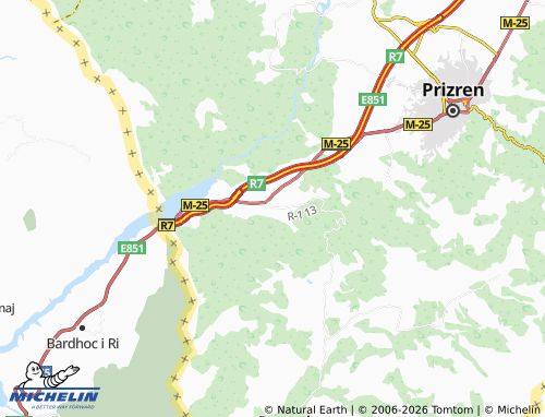 Carte MICHELIN Zhur - ViaMichelin