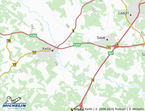 MICHELIN Valingu map - ViaMichelin