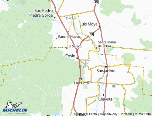 Kaart MICHELIN Mexiquito - ViaMichelin