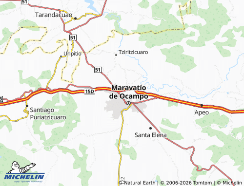 MICHELIN Rocío map - ViaMichelin