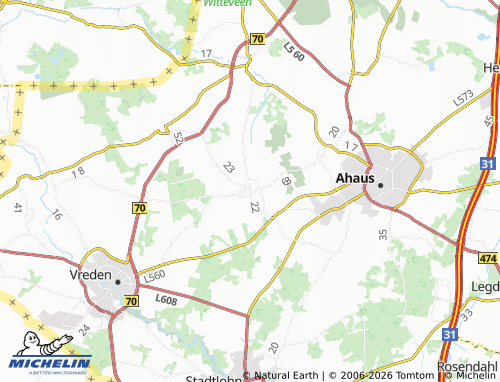 MICHELIN Ottenstein map - ViaMichelin