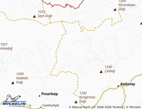 Mappa MICHELIN Evlek - ViaMichelin