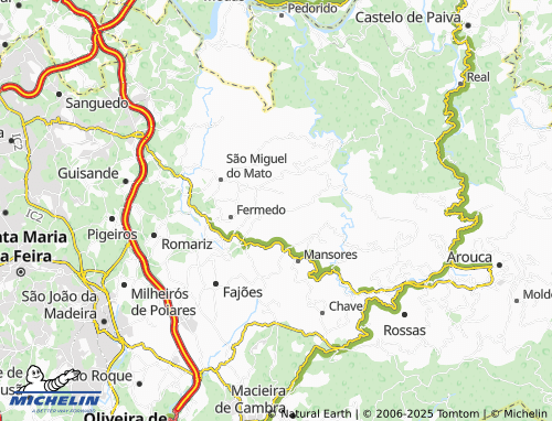 Mappa MICHELIN Vila Chã - ViaMichelin