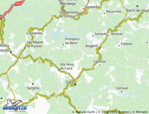 Mapa MICHELIN Couços - ViaMichelin