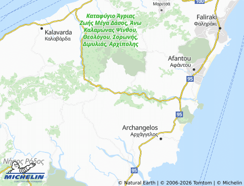 Carte MICHELIN Archipoli - ViaMichelin