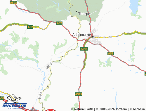 Carte MICHELIN Snelston - ViaMichelin