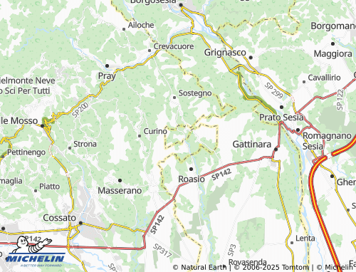 Carte MICHELIN Castelletto Villa - ViaMichelin