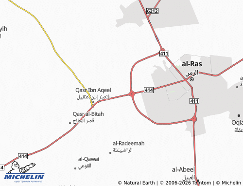 MICHELIN-Landkarte al-Safiyara - ViaMichelin