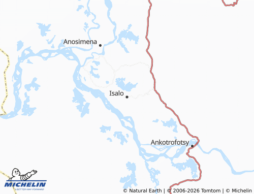 MICHELIN-Landkarte Isalo - ViaMichelin