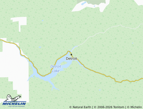 Mappa MICHELIN Detroit - ViaMichelin
