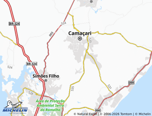 Mapa MICHELIN Rio da Prata - ViaMichelin