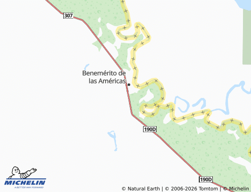 MICHELIN-Landkarte Nueva Esperanza - ViaMichelin
