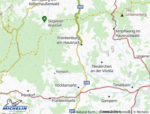 MICHELIN-Landkarte Innerhörgersteig - ViaMichelin