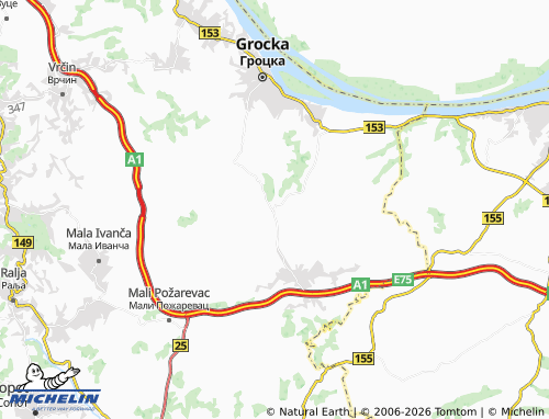 Carte MICHELIN Pudarci - ViaMichelin