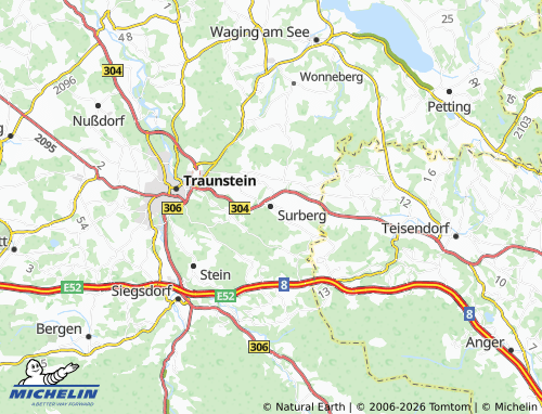 Mapa MICHELIN Surberg - ViaMichelin
