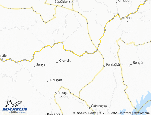 Mappa MICHELIN Ayvacık - ViaMichelin