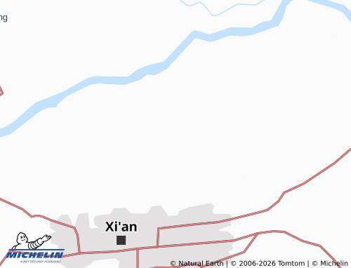 MICHELIN Baqiao map - ViaMichelin