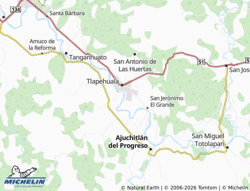Mapa MICHELIN San Juan Mina - ViaMichelin