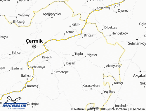 MICHELIN Toplu map - ViaMichelin