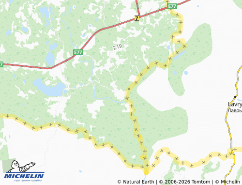Mapa MICHELIN Kiviora - ViaMichelin