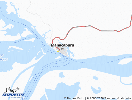 MICHELIN São Francisco map - ViaMichelin