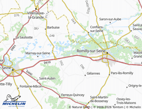 Mappa MICHELIN Crancey - ViaMichelin
