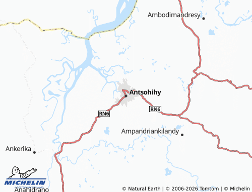 MICHELIN-Landkarte Antsohihy - ViaMichelin