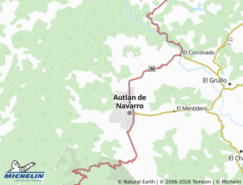 MICHELIN Las Rosas map - ViaMichelin
