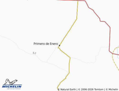 Mappa MICHELIN Primero de Enero - ViaMichelin