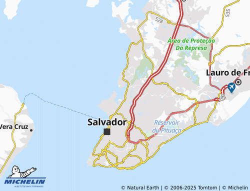 MICHELIN Lobato map - ViaMichelin