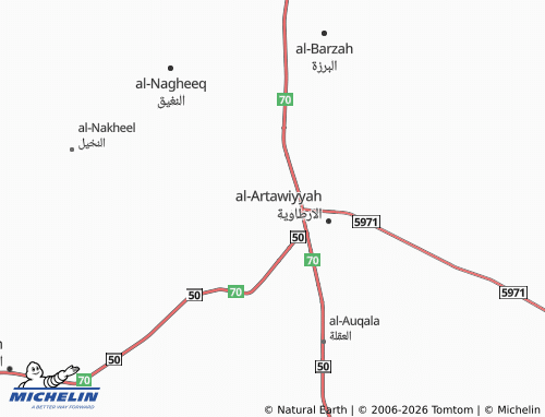 MICHELIN-Landkarte al-'Andalus - ViaMichelin