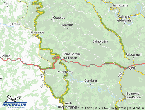MICHELIN Monteils map - ViaMichelin