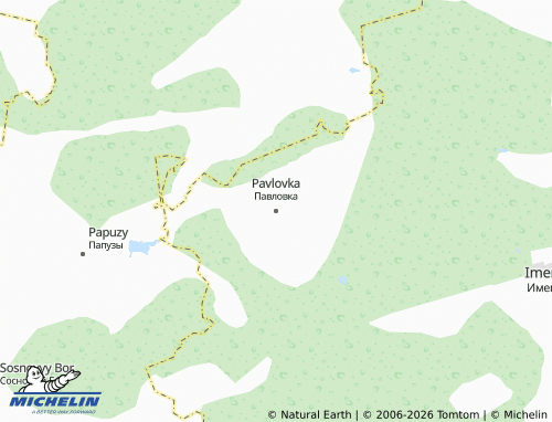 MICHELIN-Landkarte Pavlovka - ViaMichelin