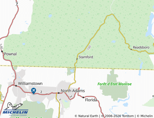 Carte MICHELIN Stamford - ViaMichelin